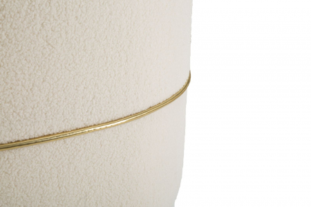 Fotoliu Iceland Space, crem/auriu, stofa tip bucle [8]