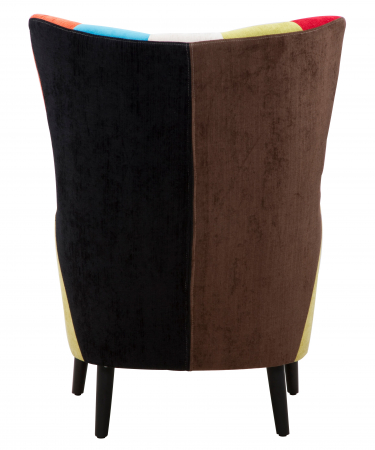 Fotoliu multicolor cu spatar inalt, Imperial - creativdeco.ro [7]