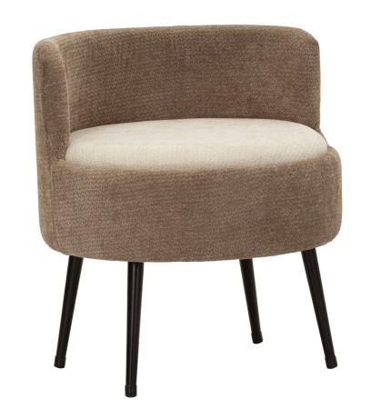 Mobilier - Fotoliu stil nordic formă rotunjită