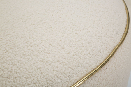 Fotoliu Stofa Boucle crem auriu Islanda | creativdeco [6]