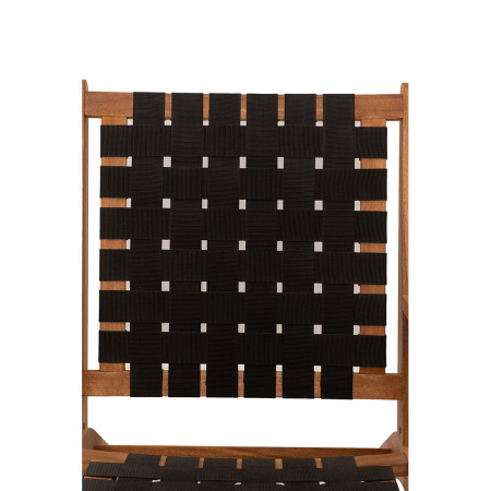 Fotoliu modern Hastag acacia negru [7]