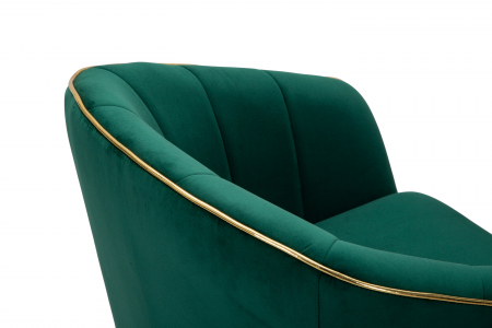 Fotoliu catifea verde Paris | creativdeco.ro [7]