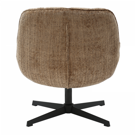 Fotoliu rotativ maro deschis Pauline design elegant|Fotolii confortabile [3]