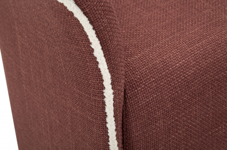 Fotoliu pivotant bordeaux cu bază rotativă [6]