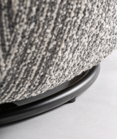 Fotoliu rotativ gri marmorat BUBU – titlu imagine principală [6]