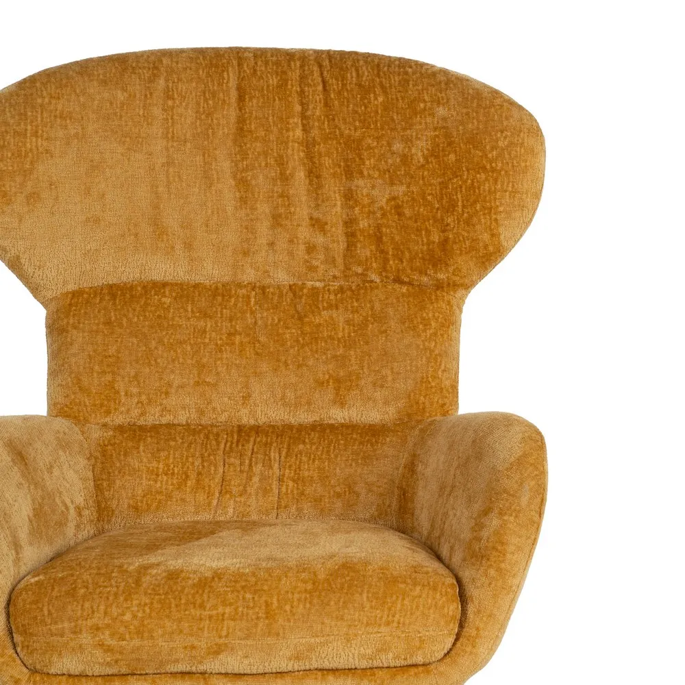 fotoliu rotativ ergonomic mustar birou CreativDeco [6]