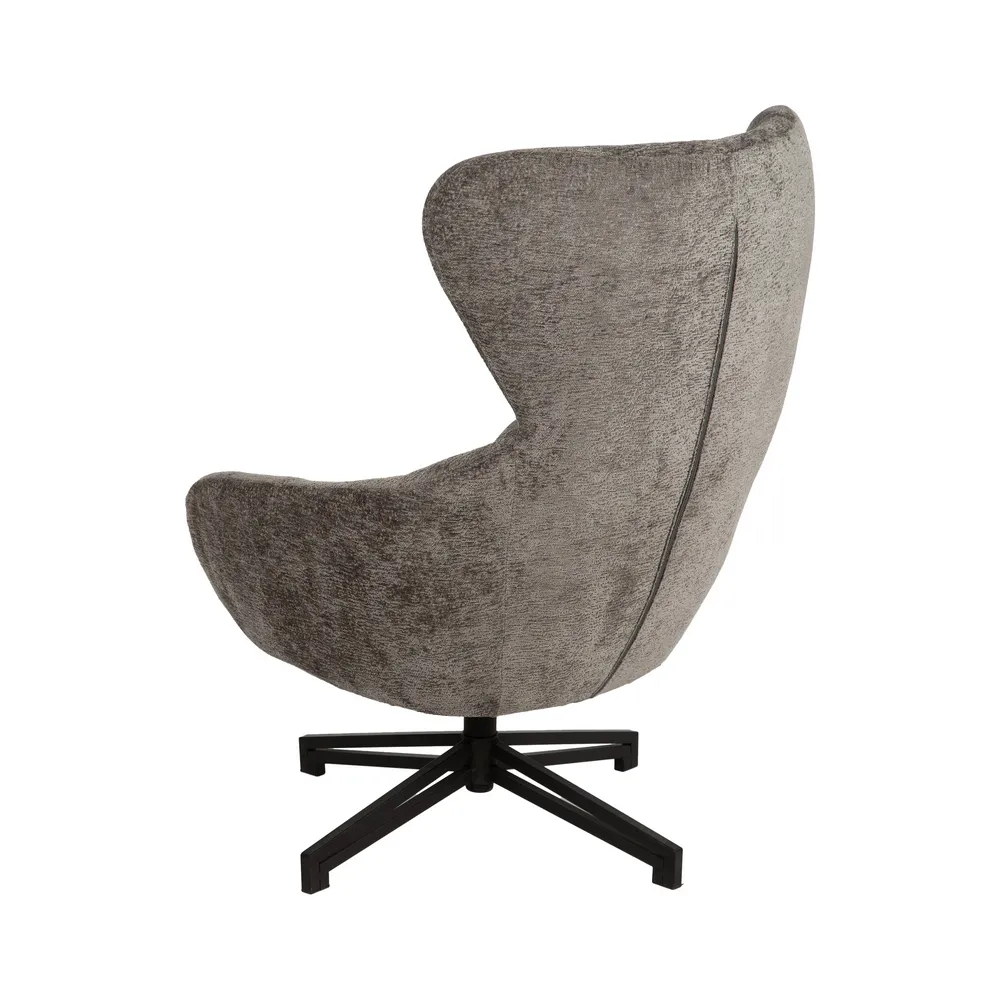 fotoliu rotativ gri ergonomic birou modern CreativDeco [4]