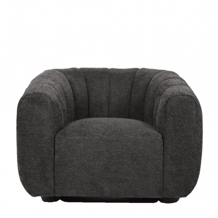 Fotoliu Ascot gri – vedere laterală în ambient neutru [2]