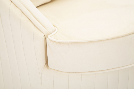 Fotoliu tapitat crem auriu Space Plus - CreativDeco.ro [6]