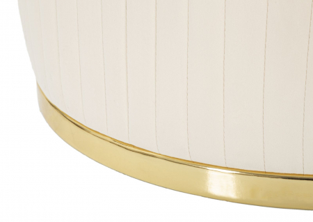 Fotoliu tapitat crem auriu Space Plus - CreativDeco.ro [7]