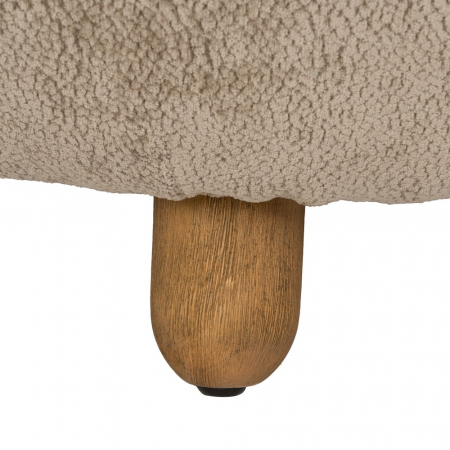 Fotoliu din stofa bej taupe modern si versatil | CreativDeco.ro [10]