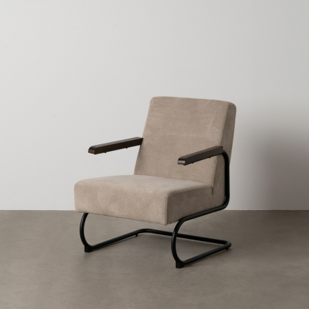 Fotolii - Fotoliu taupe modern confortabil