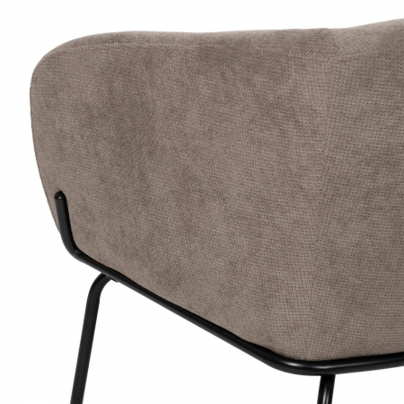 Fotoliu stofa taupe modern elegant [9]