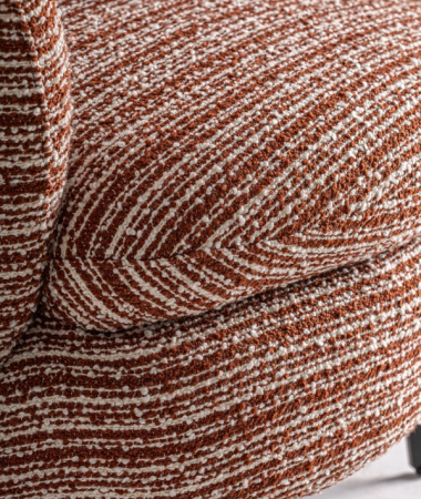 Fotoliu textil teracotă LOPI – titlu imagine principală [5]