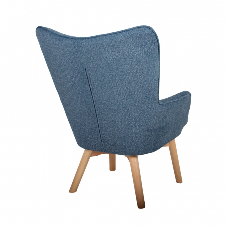 Fotoliu modern confortabil Navona textil petrol [3]