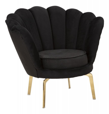 Fotolii - Fotoliu Viena Plus negru, textil - creativdeco.ro