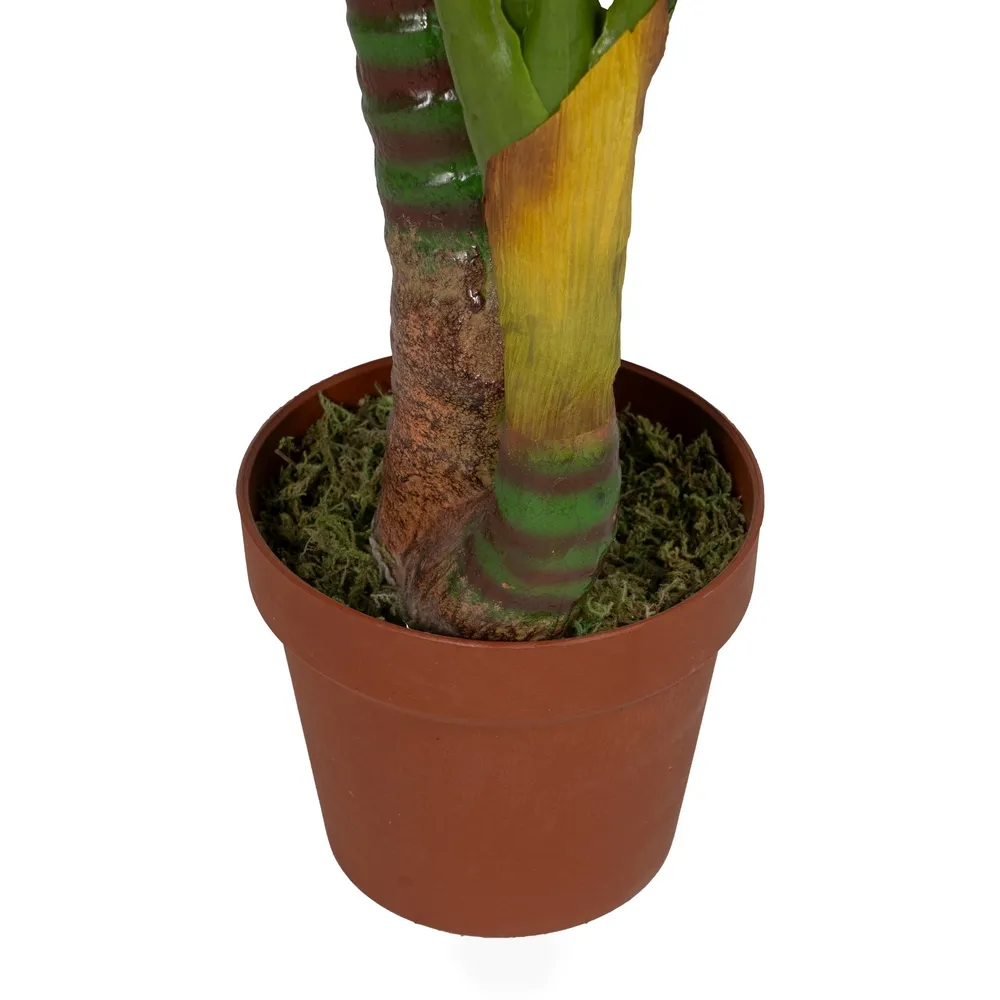 Ghiveci cu flori artificiale Spathiphyllum | Flori albe decorative [4]