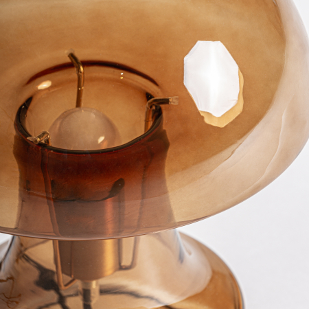 Lampa birou ambra|Iluminat minimalist natural [1]