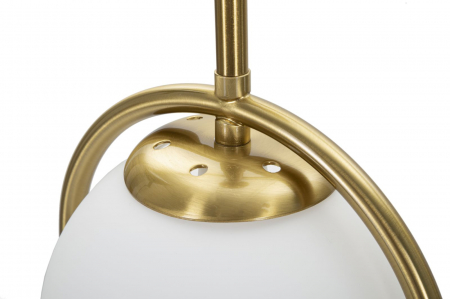Veioza moderna Glamy Arc | Lampa de masa aurie CreativDeco [3]