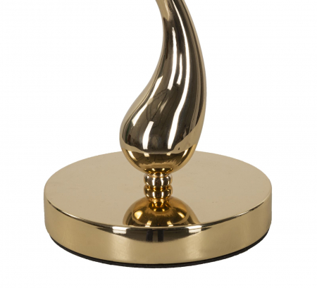 Veioza cu Pene Albe CreativDeco - Lampa de Masa Texturata Mistica [2]