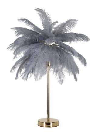 Veioza pene gri | Lampa de masa eleganta CreativDeco