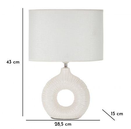 Lampa de masa alba | Iluminat versatil | CreativDeco [6]