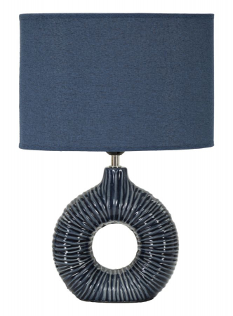 Lampa de masa albastra | Design unic | CreativDeco