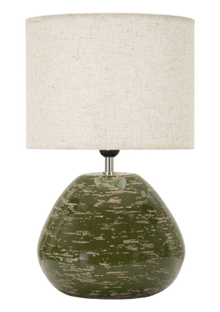 Corpuri de iluminat - Lampă de masă verde bază plină rotunjită