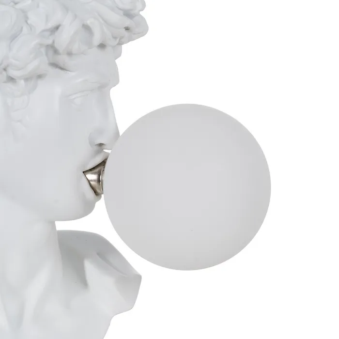 Lampă David clasică din rasina alba|Iluminat decorativ modern [2]