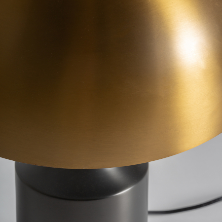 Lampa de masa Art Deco bronz gri si auriu|Iluminat interior elegant [1]