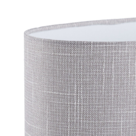 Lampa de masă din ceramică albă – bază în nod sculptural [2]
