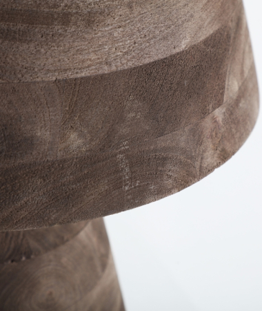 Lampă masă lemn mango maro VOLSTED – titlu imagine principală [2]