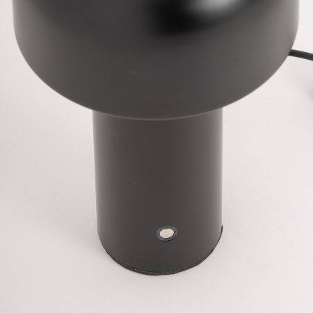 Lampa masa Art Deco metal negru|Lampi elegante compacte [1]