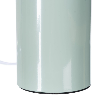 Lampă de masă din metal verde deschis tip ciupercă – pastel [3]