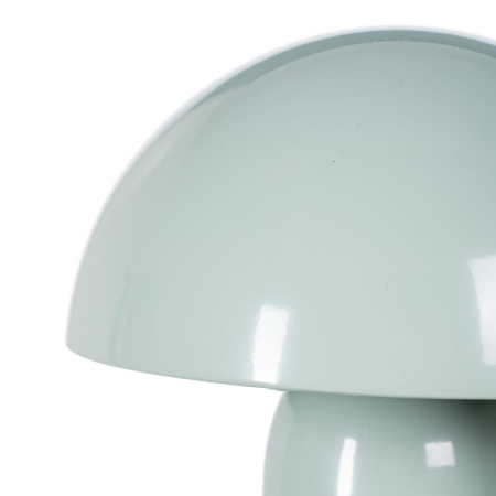 Lampă de masă din metal verde deschis tip ciupercă – pastel [1]