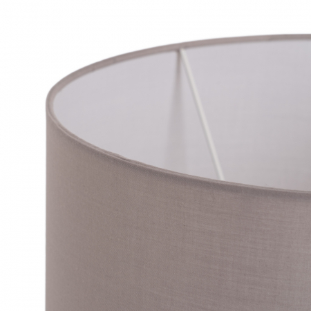 Lampa alb-gri portelan cu abajur neutru pentru decor nordic|Lampi ambientale elegante pentru interioare naturale [1]