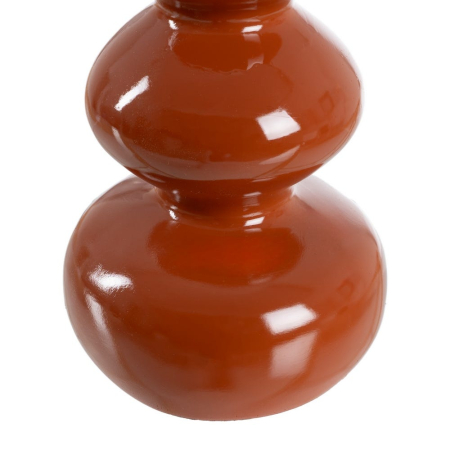 Lampa de masă din rășină teracotă – picior totem lucios [5]