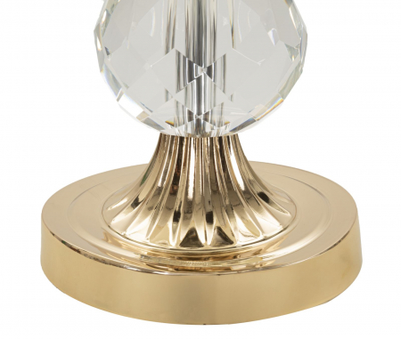 Veioza Eleganta cu Cristale CreativDeco - Lampa de Masa Aurie [3]