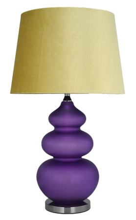 Scaune in Stil Contemporan - Lampa de masa violet | Veioza eleganta CreativDeco