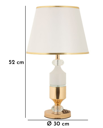 Lampă de masă metal sticlă Gipsy [6]