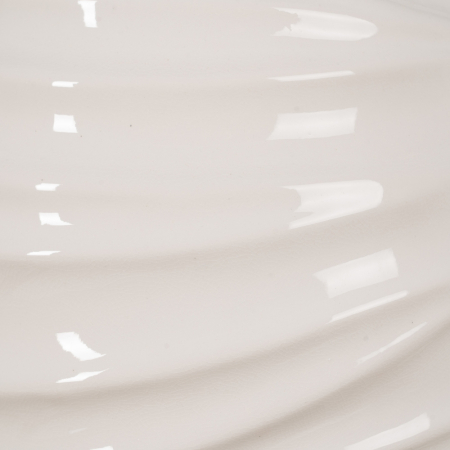 Lampa ceramica alba inalta pentru decor simetric|Lampi decorative pentru interioare moderne [5]