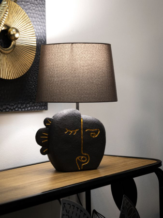 Lampa de masa stil tribal iluminat ambiental CreativDeco [1]