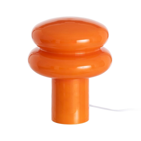 Veioze, Lampi de Birou - Lampă de masă portocalie Orbit sculpturală