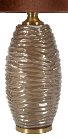 lampa decor glam bej maronie, creativdeco [2]