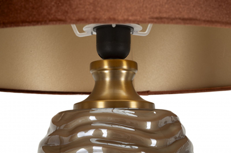 lampa decor glam bej maronie, creativdeco [3]