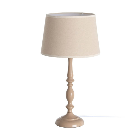Veioze, Lampi de Birou - Lampă de masă taupe cu bază decorativă