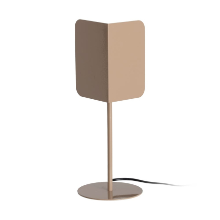 Veioze, Lampi de Birou - Lampă de masă taupe cu abajur Origami