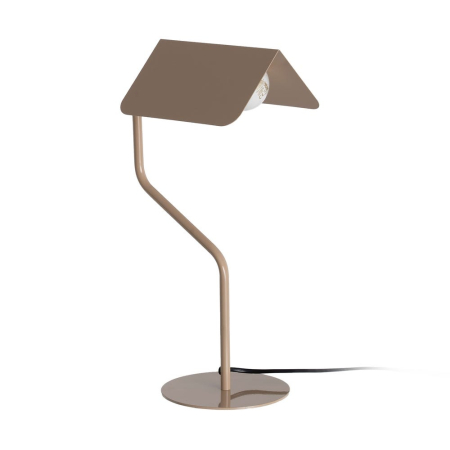 Veioze, Lampi de Birou - Lampă de masă taupe cu abajur Origami