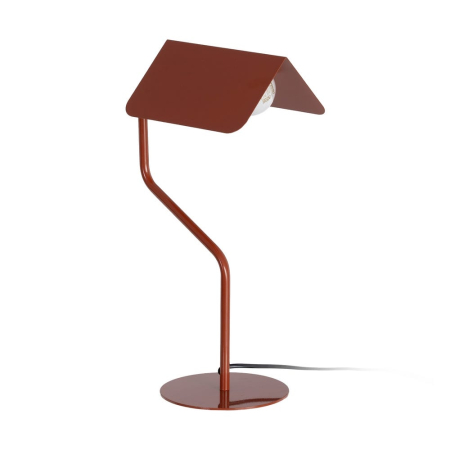 Veioze, Lampi de Birou - Lampă de masă terracotta cu abajur Origami