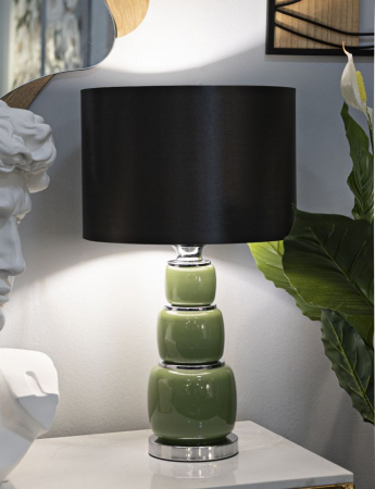 Lampa de masa verde | Veioza rafinata CreativDeco [1]